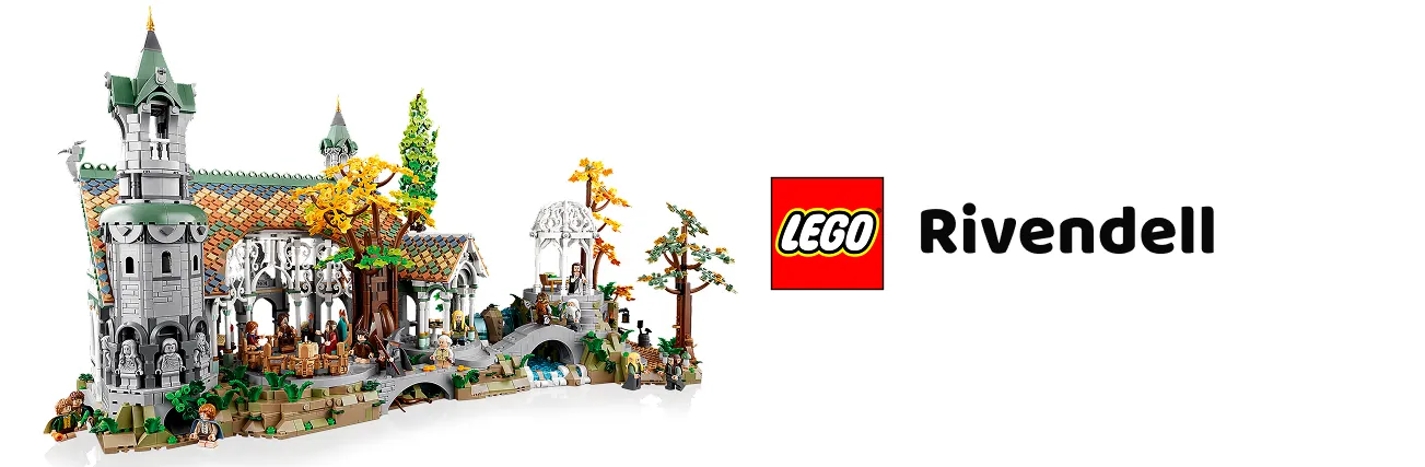 LEGO 10316 Rivendell: elfia dolina z Władcy Pierścieni w 6167 klockach